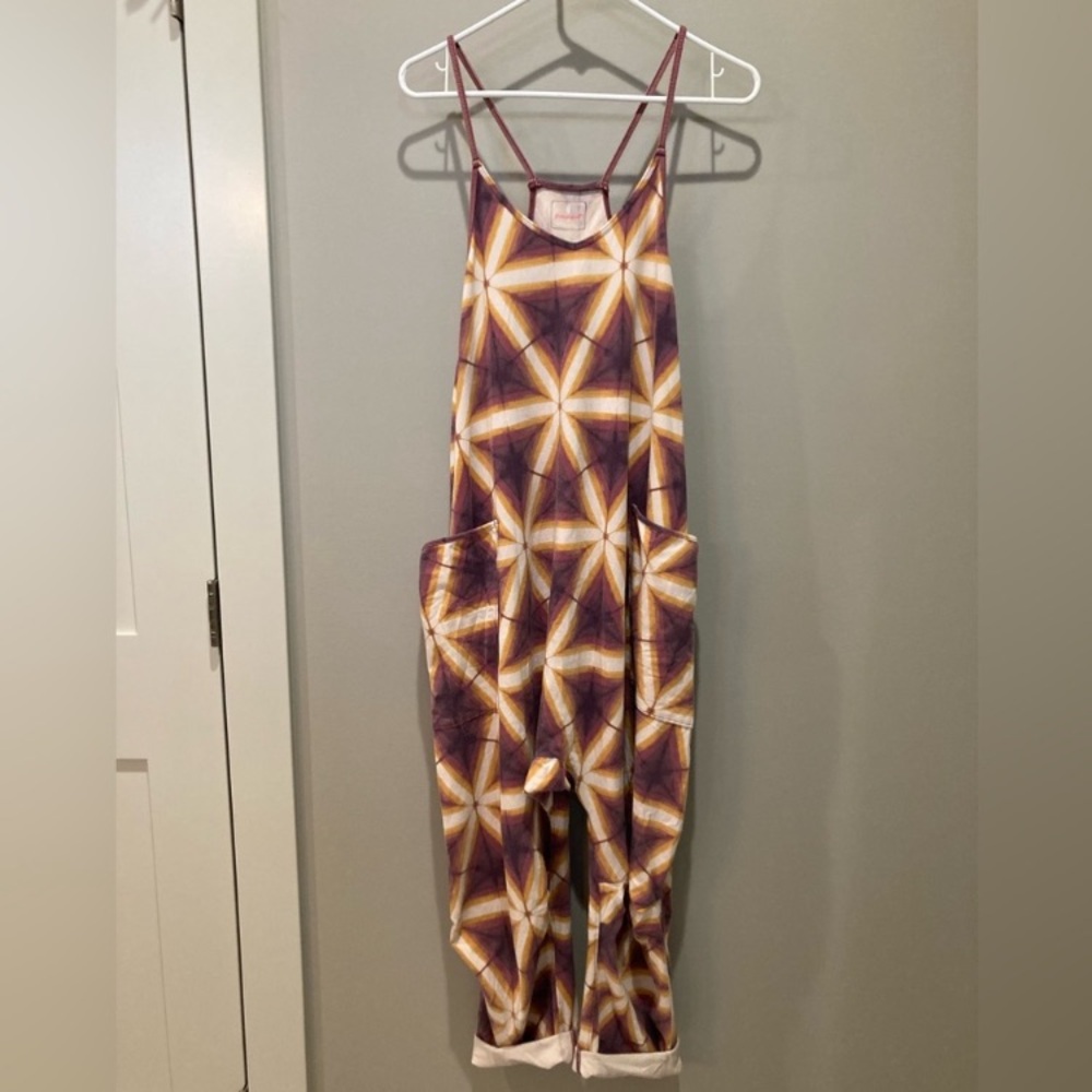 FREE PEOPLE Movement Printed Hot Shot Onesie in Desert Daze - Picture 5 of 8